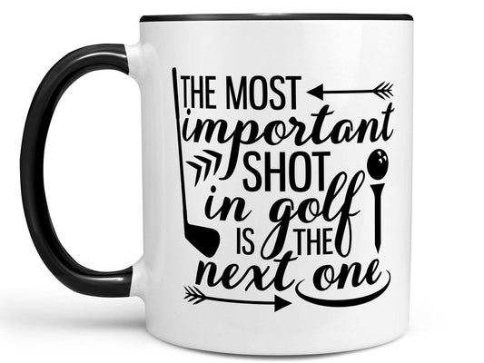 Next Shot Golf Coffee Mug