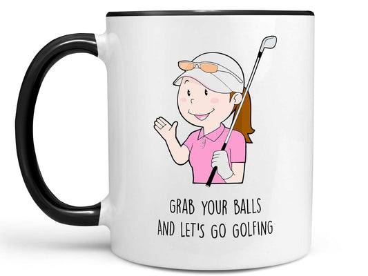 Let's Go Golfing Coffee Mug