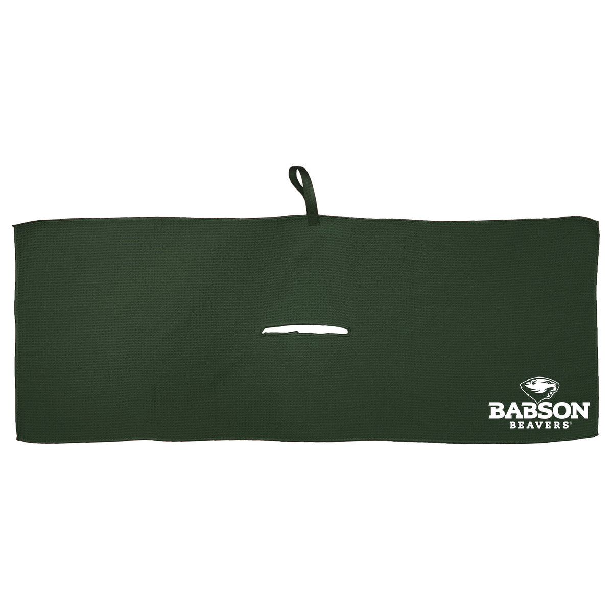 Babson Beavers Microfiber Golf Towel - 16 x 40