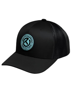 Scotty Cameron - 2023 Circle T Black/Tiffany Blue Mesh Retro Trucker Hat