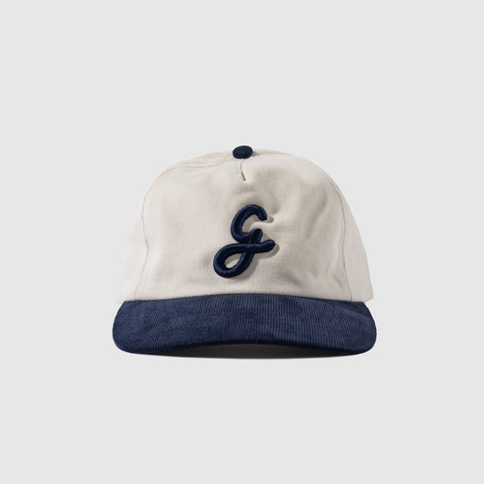 Ruth Cord Hat - Navy