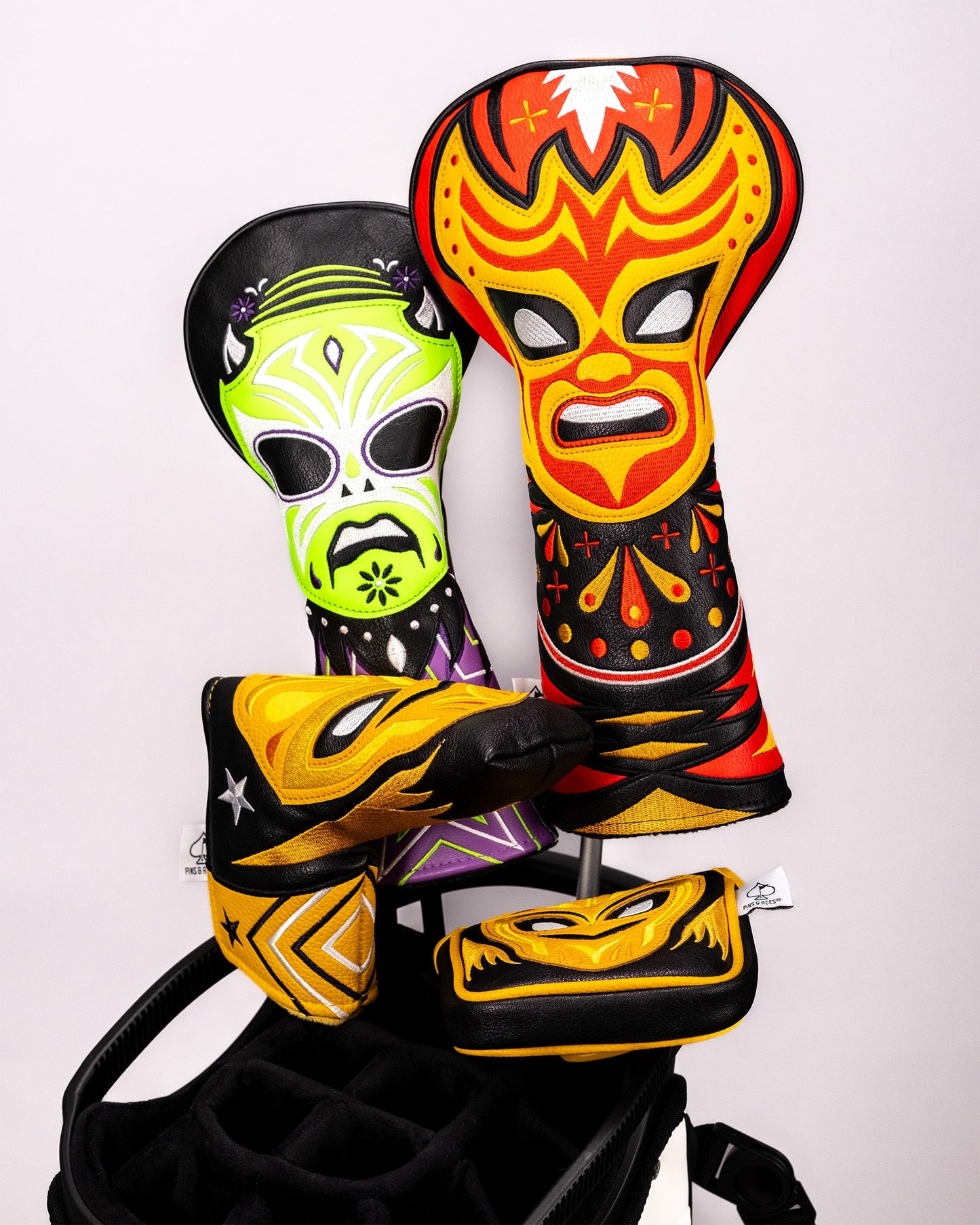 Lucha Libre Mask - Fairway Cover