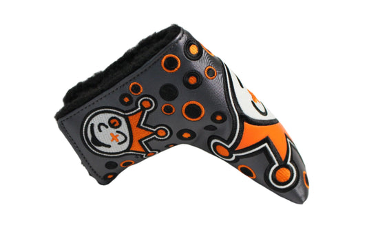 Scotty Cameron Custom Shop 2019 Jackpot Johnny Charcoal & Orange Blade Putter Headcover