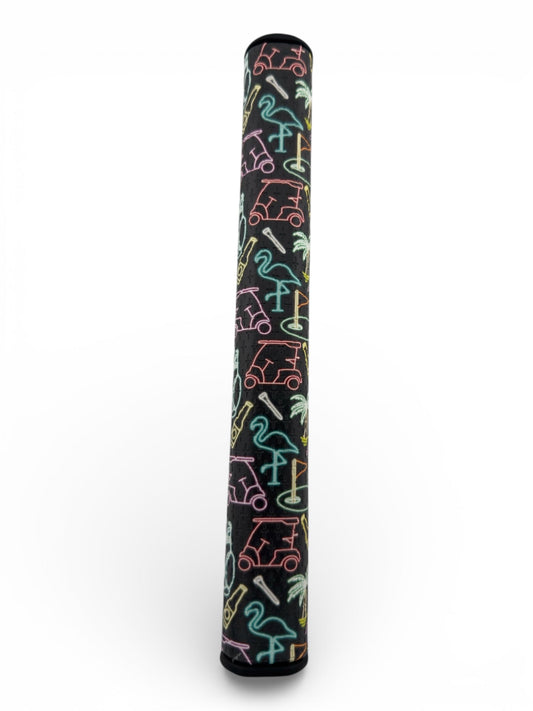 Miami Slice Putter Grip | 3.0 Tour Grip | Premium PU Material | Stable Oversize Feel | Golf Putter Grip – Neon Slice Design