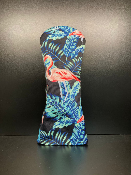 Tropical Flamingos Headcover