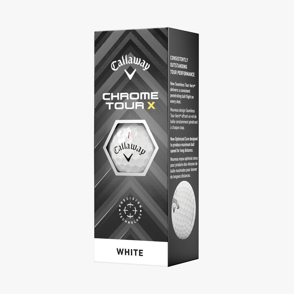 Callaway Chrome Tour X 2024 White Golf Balls