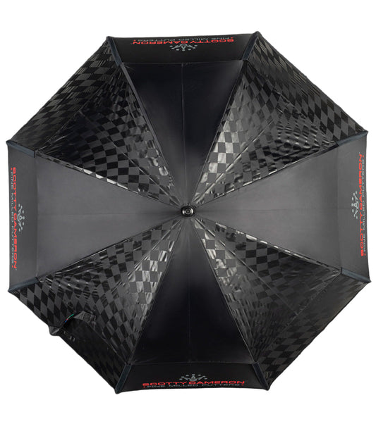Scotty Cameron Black Checkered Umbrella