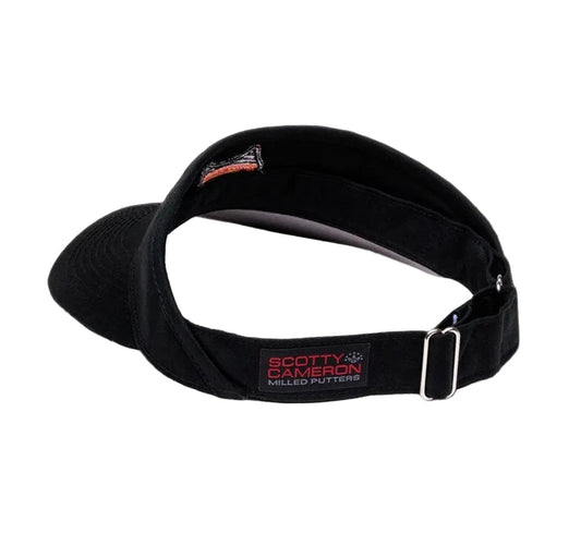 Scotty Cameron 2024 Cinco de Mayo Serape Scotty Dog Visor Hat Black