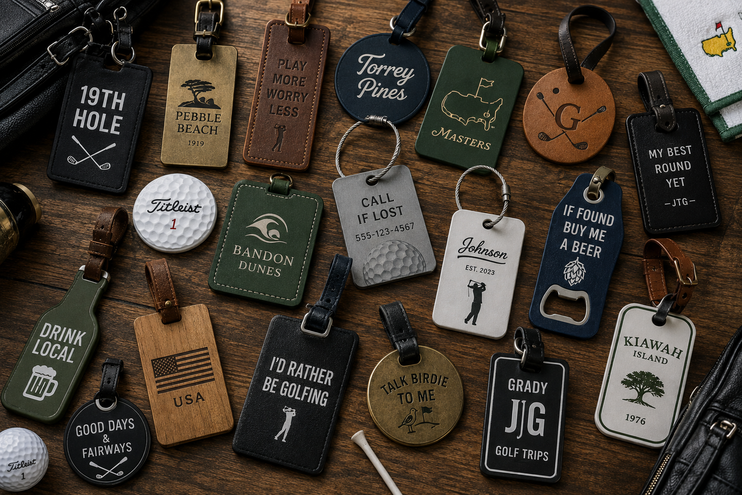 Golf Bag Tags
