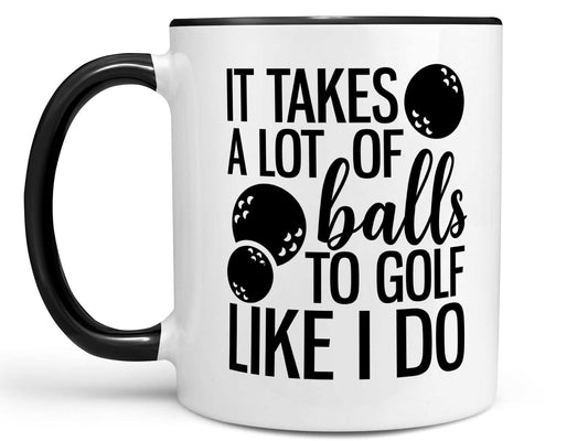 Lots of Balls Golf Coffee Mug