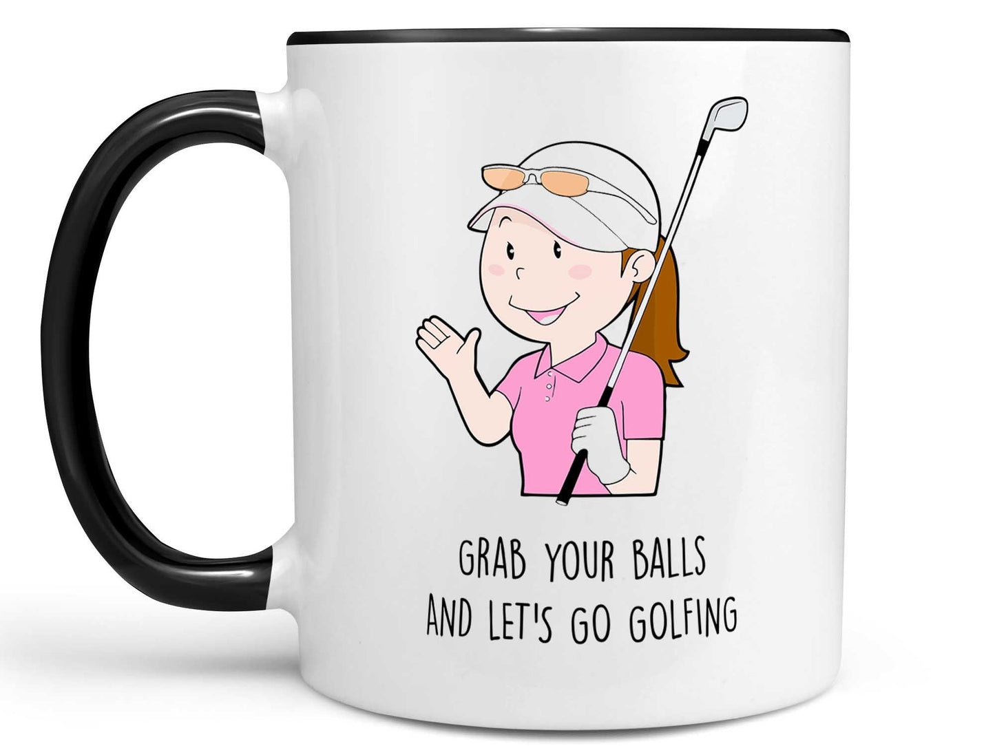 Let's Go Golfing Coffee Mug