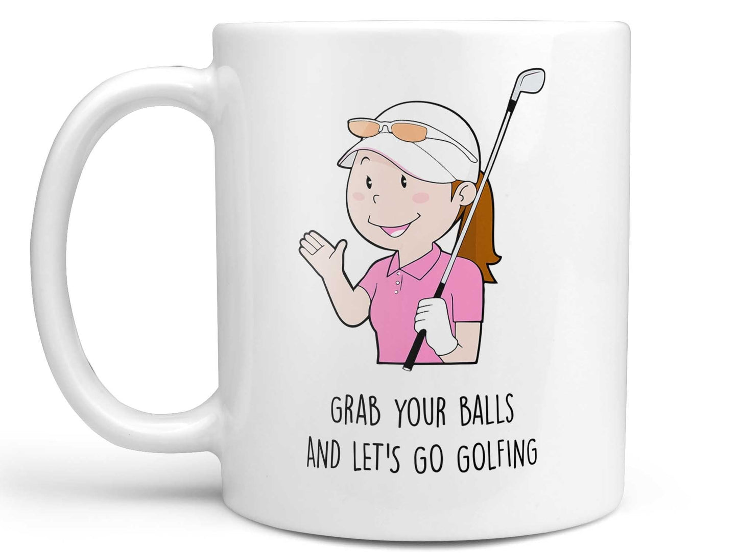 Let's Go Golfing Coffee Mug