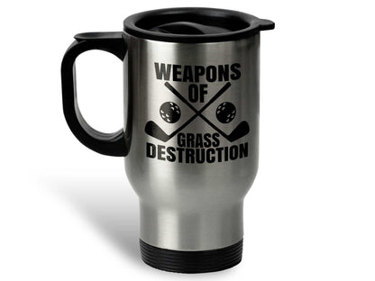 Grass Destruction Golf Coffee Mug
