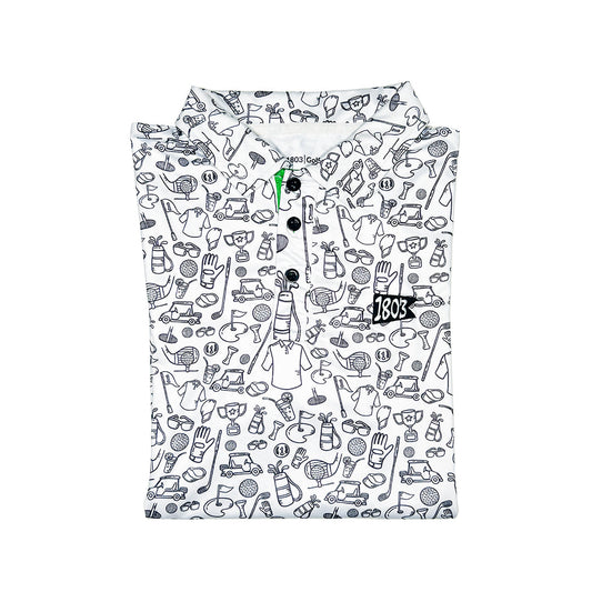 Golf Doodle Polo