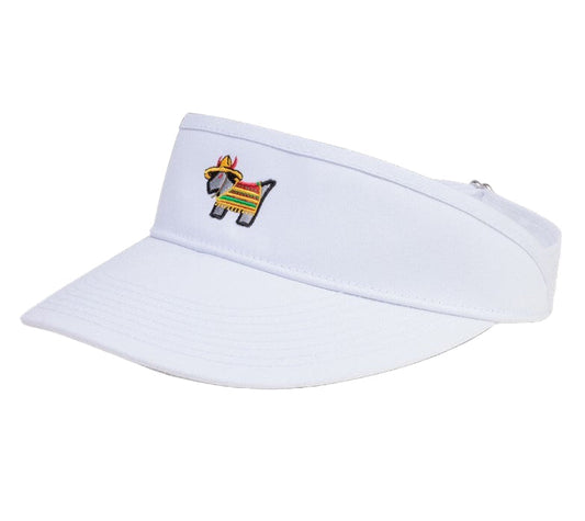 Scotty Cameron 2024 Cinco de Mayo Serape Scotty Dog Visor Hat White