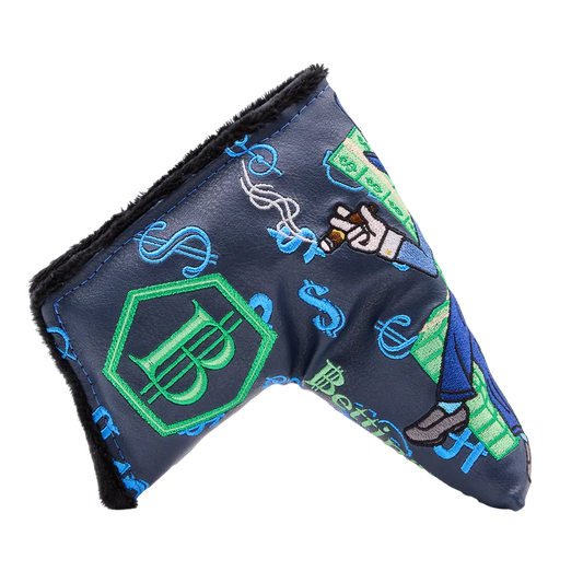 Bettinardi 2024 Throne of Cash Gangster Wizard Blade Putter Headcover