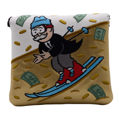 Bettinardi - Bettinardi x Monopoly Mr. Monopoly Skiing Mallet Putter Headcover