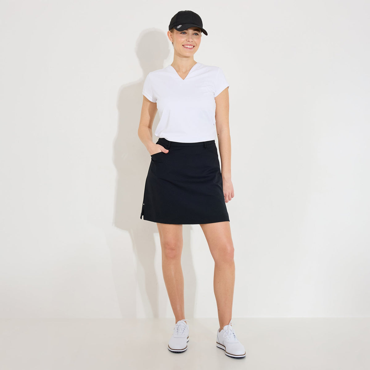 Women Elite skort 17" (High Waist)- 4-ways stretch