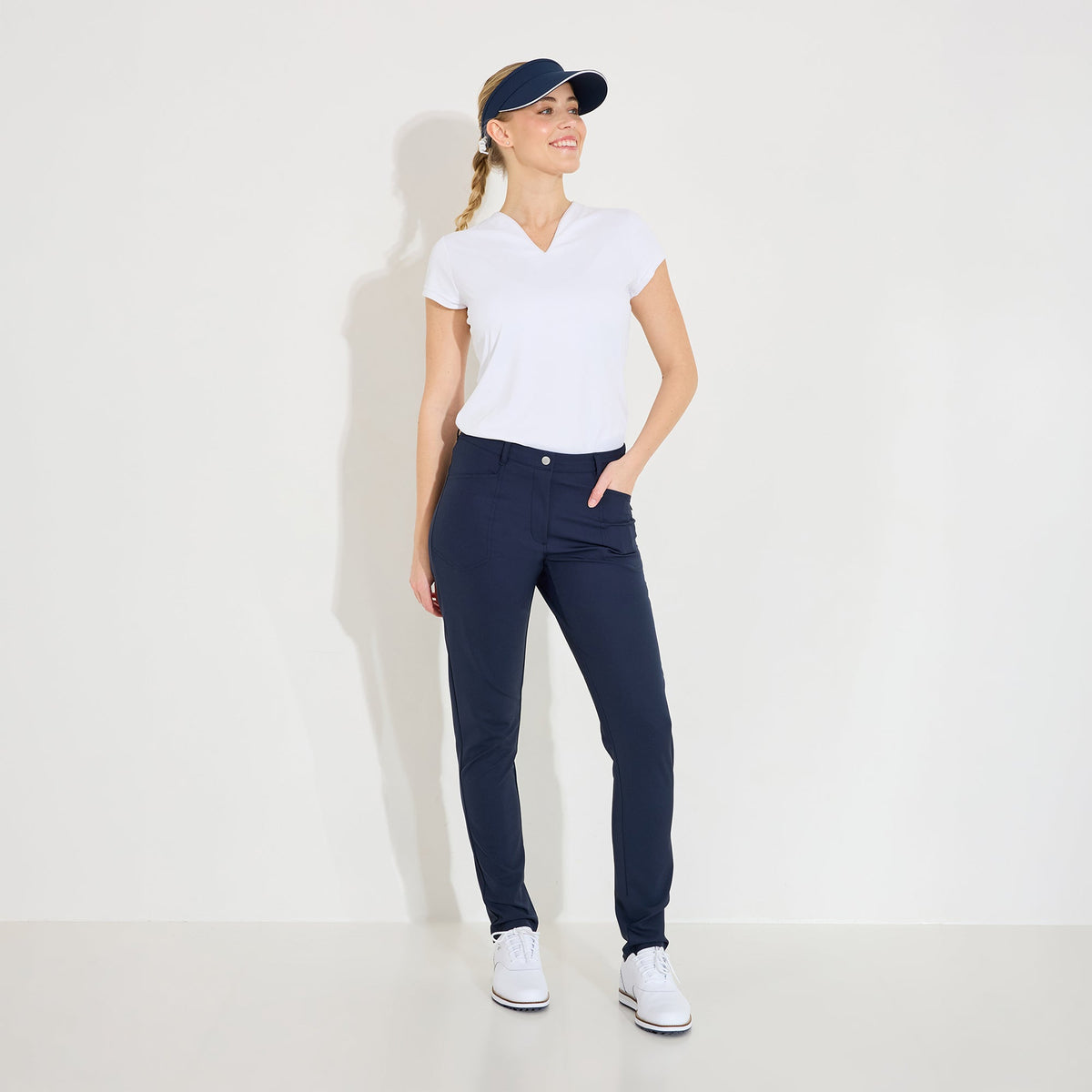 Women Elite Trousers (Regular waist) -4-ways Stretch