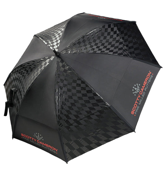 Scotty Cameron Black Checkered Umbrella