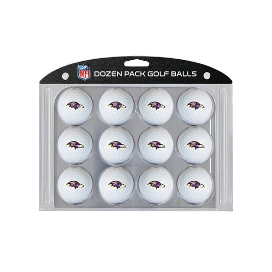 Baltimore Ravens Golf Balls - 12 Pack