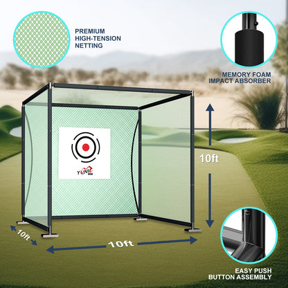 Golf Driving Practice Cage (Green)