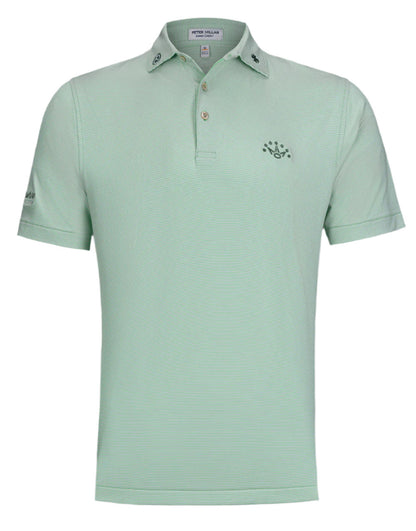 Scotty Cameron - Striped 7 Point Crown & Clover Polo Shirt