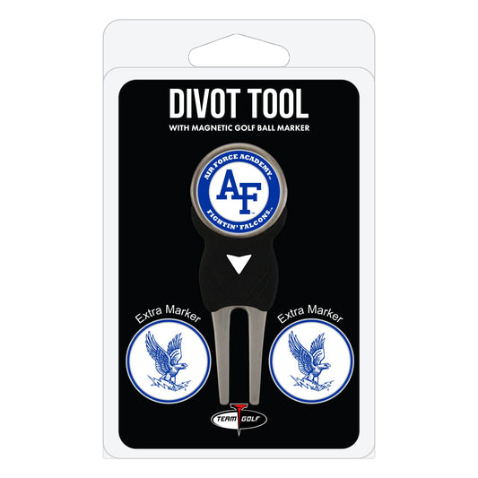 Air Force Falcons Divot Tool + 3 Ball Markers