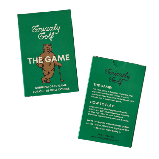THE GAME: On Course Golf Drinking Game