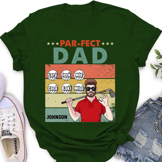 Personalized Golf Grandpa/Dad Shirt/Hoodie - Gift Idea For Grandpa/Father's Day - Par-fect Dad