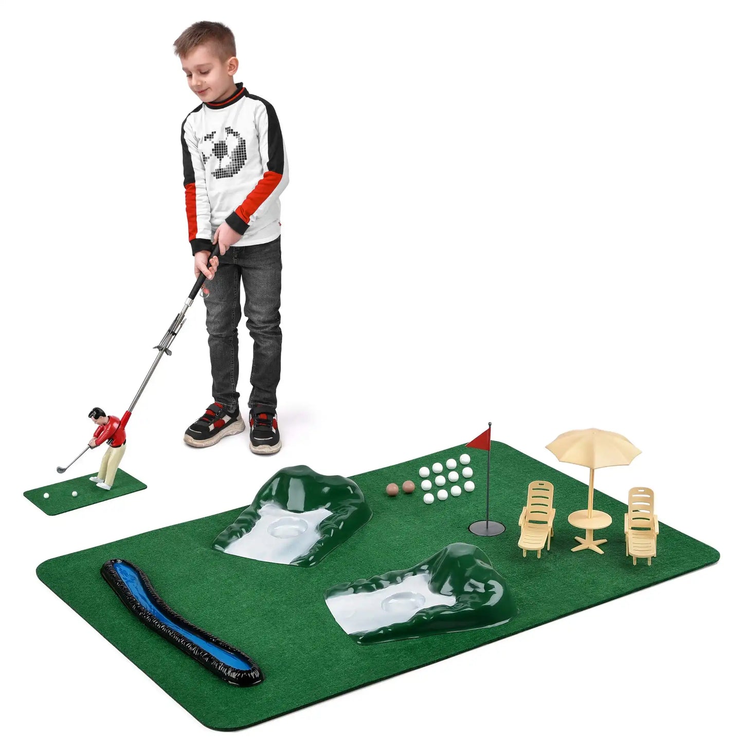 MEACAOFG Golf toys Parent-child toys Couple interactive toys Family toys Happy happy small toys Valentine's Day small toys