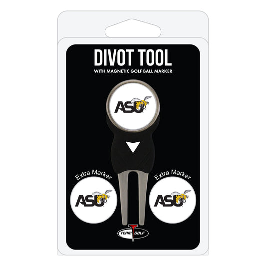 Alabama State Hornets Divot Tool + 3 Ball Markers