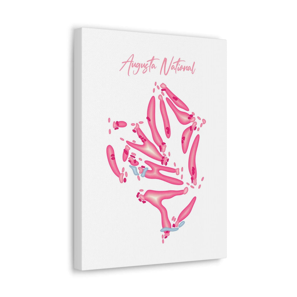 Augusta National Golf Club, Georgia | Breast Cancer Edition - Printed Golf Course