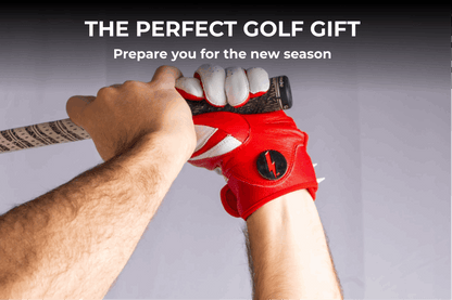 THE BYRD GOLF GLOVE ∞ Black/Red