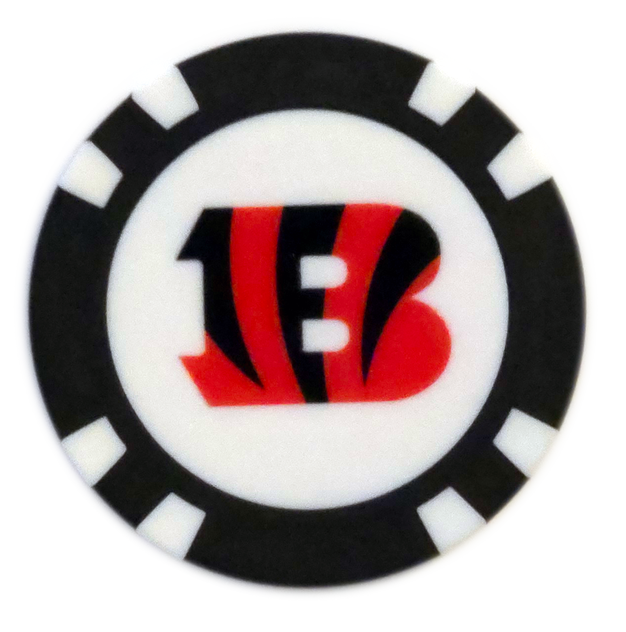 Birdies & Beer Cincinnati Bengals Poker Chip Ball Marker