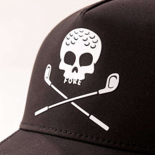 Bad Cards Curved-Brim Hat with Laser-cut Back