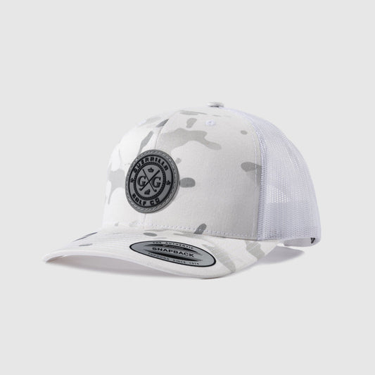 White Multicam Snapback