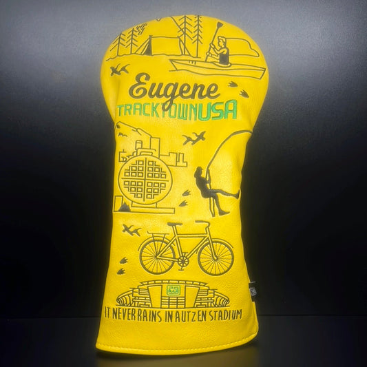 Eugene Track Town USA Headcover