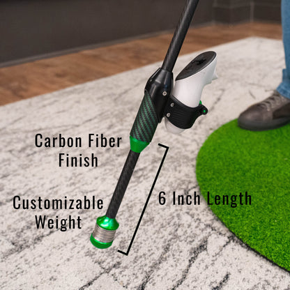 DriVR Elite Mini -  Adjustable VR Weighted Golf Club Handle Accessory - Compatible with Quest 2, 3/3s, and Pro - For GOLF+