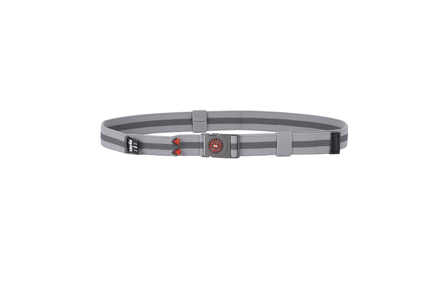 THE BYRD GOLF BELT ✶ Grey Stripe