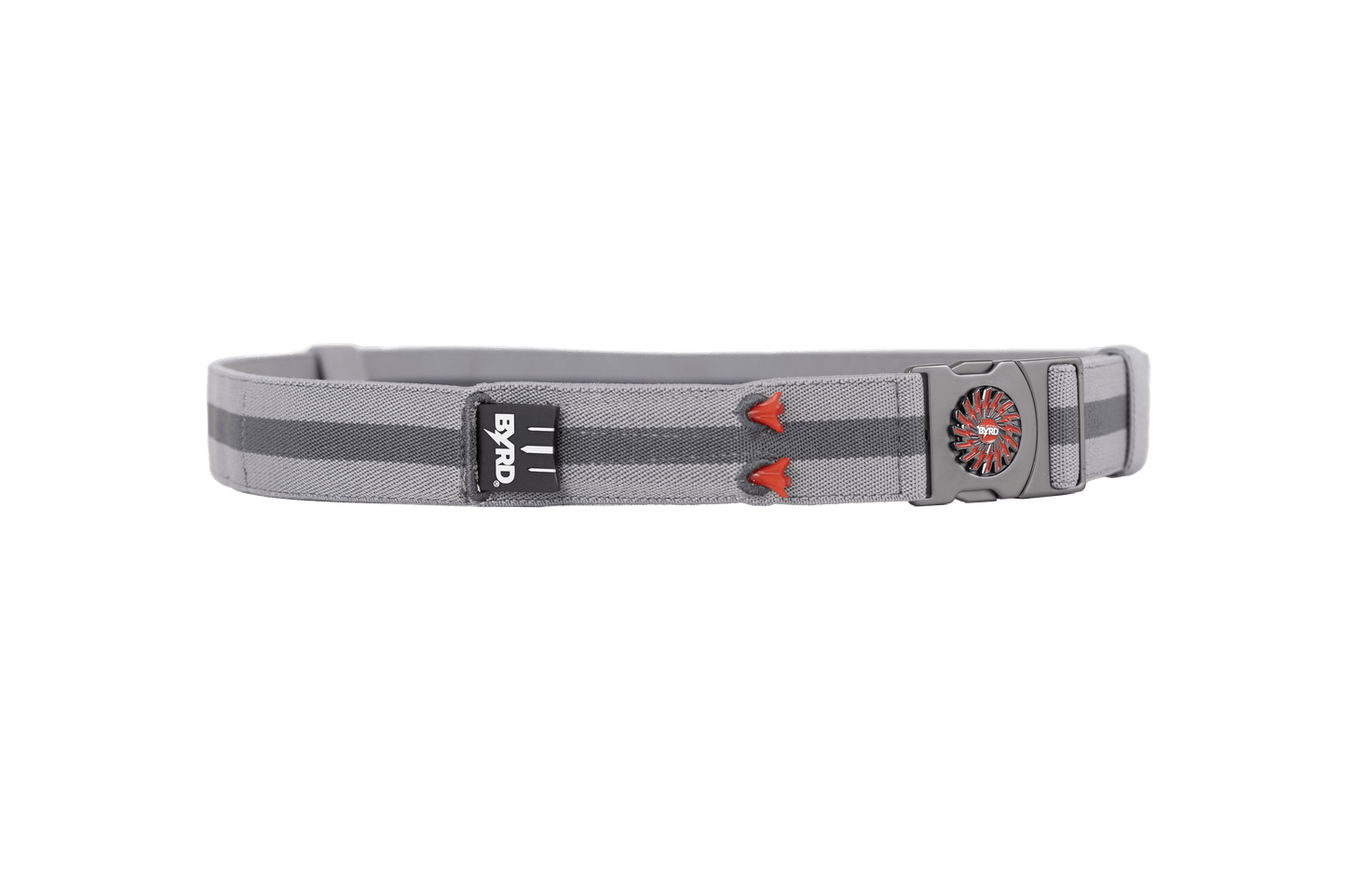 THE BYRD GOLF BELT ✶ Grey Stripe