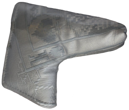 Swag Golf Collectors Club Silver Pixel King Blade Putter Headcover
