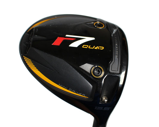 Pre-Owned TaylorMade R7 Quad: Mini Driver (13.5) W/ Ventus Black 7-X Velocore Plus (X-Stiff) (44 Inch) Shaft (Above Average)