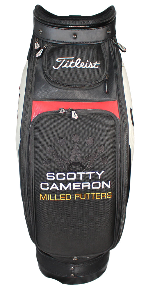 Pre-Owned Scotty Cameron Staff Bag Black 6-Way Divide