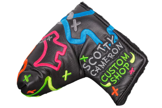 Scotty Cameron - Neon "Junk Yard Dog" Mid Mallet Putter Headcover