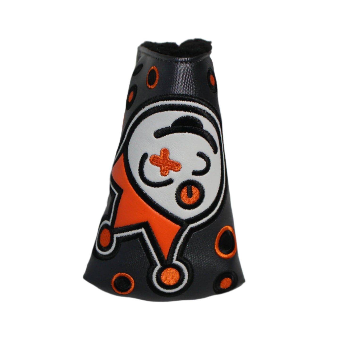 Scotty Cameron Custom Shop 2019 Jackpot Johnny Charcoal & Orange Mid-Mallet Putter Headcover