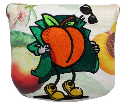 Swag Golf - Peach Flasher Mallet Putter Headcover *opened, no bag*