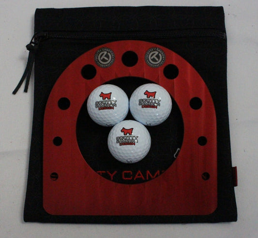 Scotty Cameron Milled Putting Cup Kit - The Art of Putting Scotty Dog - Red/White