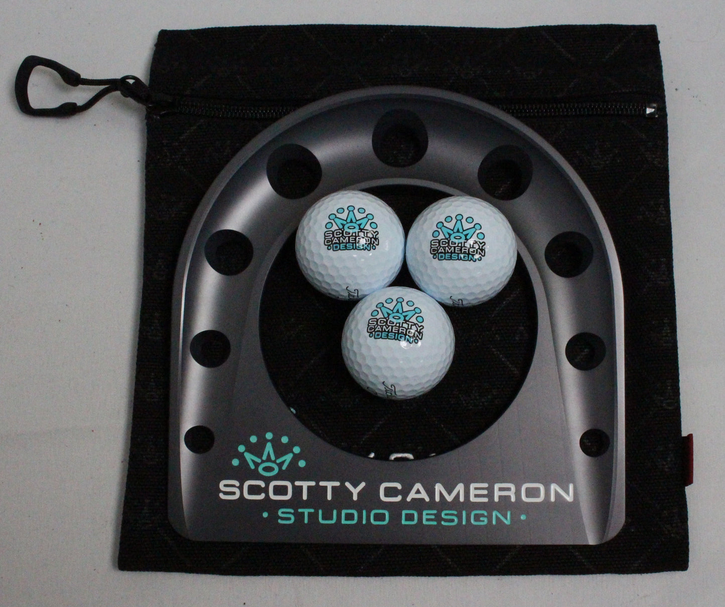 Scotty Cameron Milled Putting Cup Kit - 7-Point Crown Studio Design - Gray