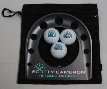 Scotty Cameron Milled Putting Cup Kit - 7-Point Crown Studio Design - Gray